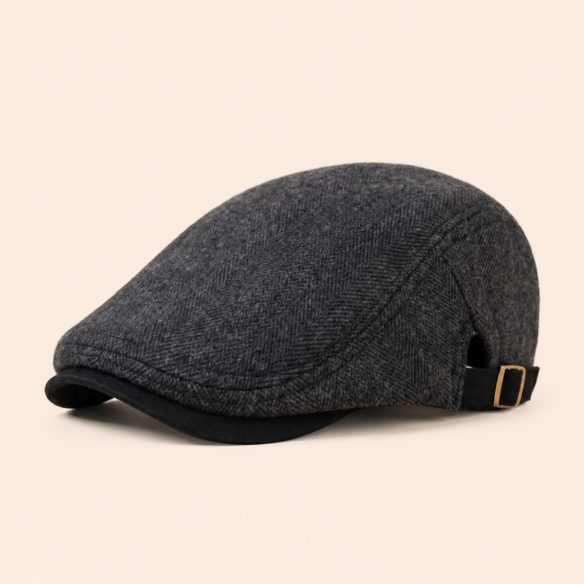 Heritage Wool Cap on warm cream background