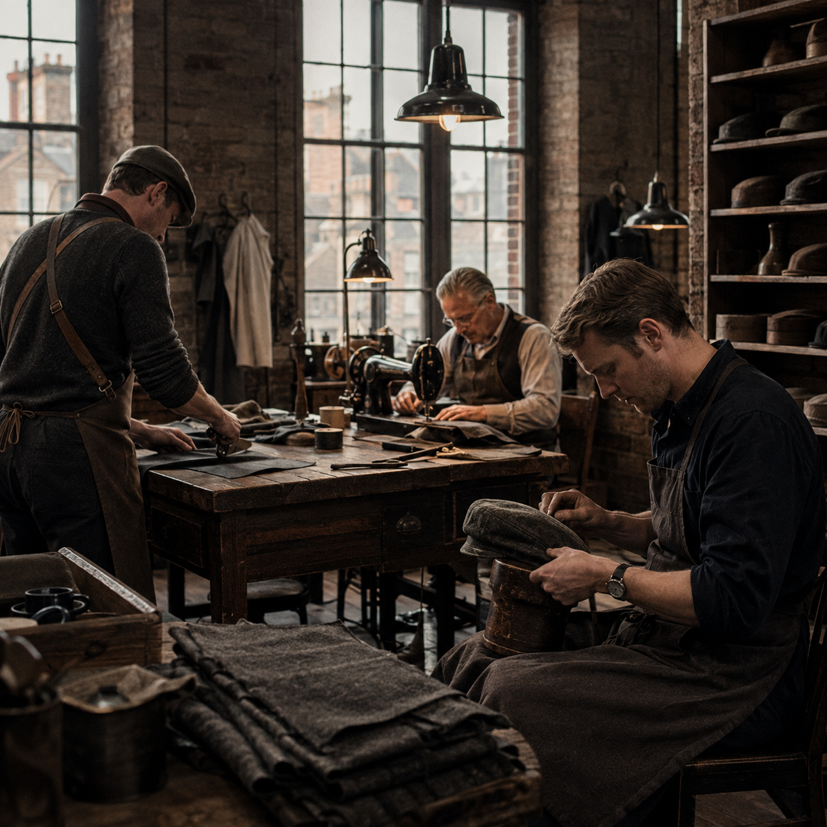 Hawthorne & Briggs artisans in 2009